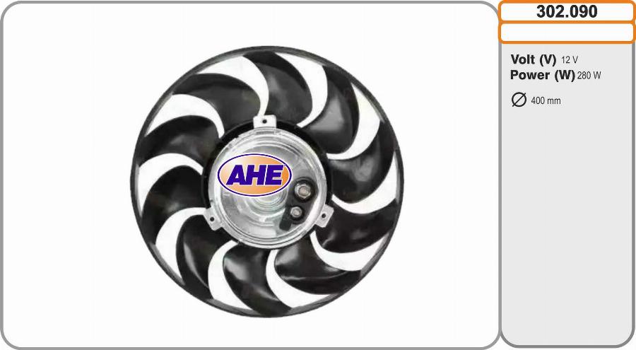 AHE 302.090 - Вентилятор, охолодження двигуна autozip.com.ua