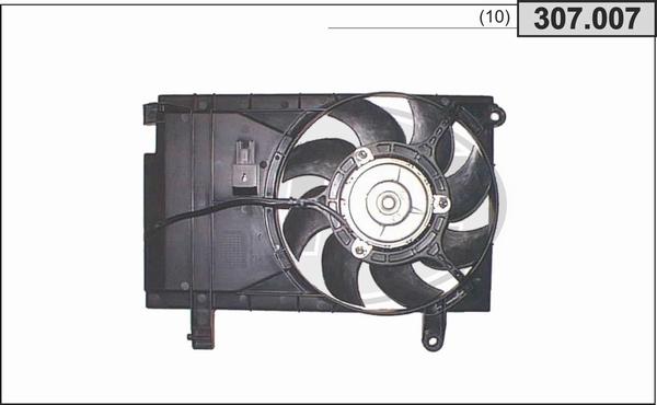 AHE 307.007 - Вентилятор, охолодження двигуна autozip.com.ua