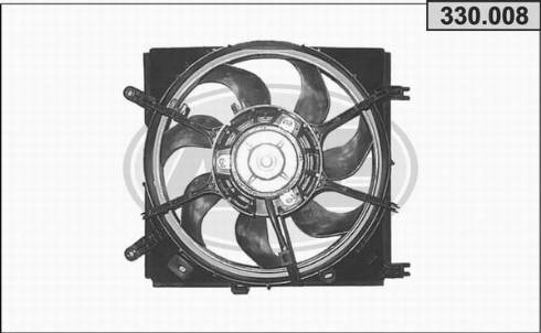 AHE 330.008 - Вентилятор, охолодження двигуна autozip.com.ua