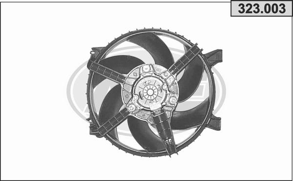 AHE 323.003 - Вентилятор, охолодження двигуна autozip.com.ua