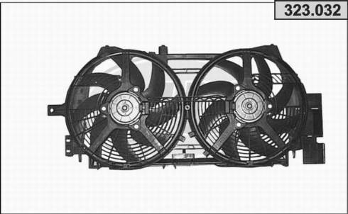 AHE 323.032 - Вентилятор, охолодження двигуна autozip.com.ua