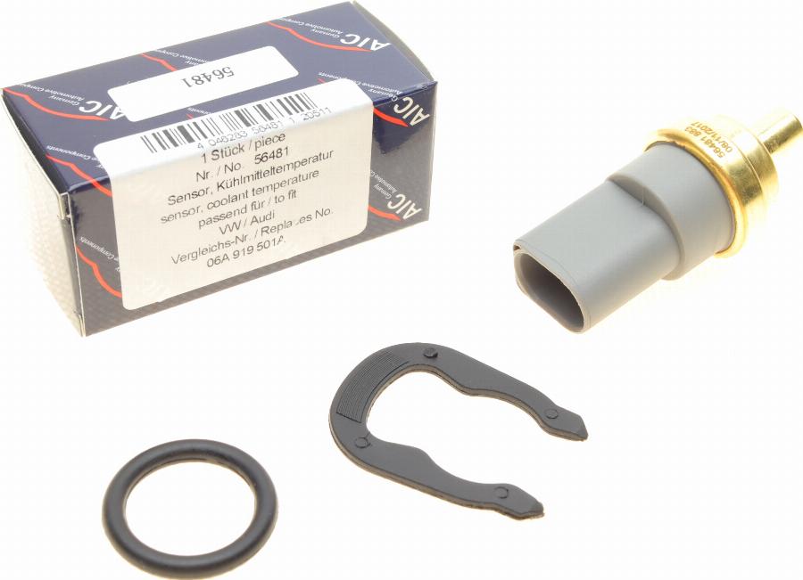 AIC 56481 - Датчик, температура охолоджуючої рідини autozip.com.ua