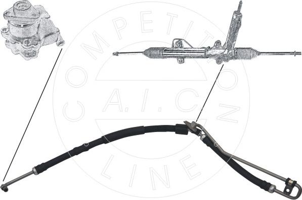 AIC 58286 - Гідравлічний шланг, рульове управління autozip.com.ua