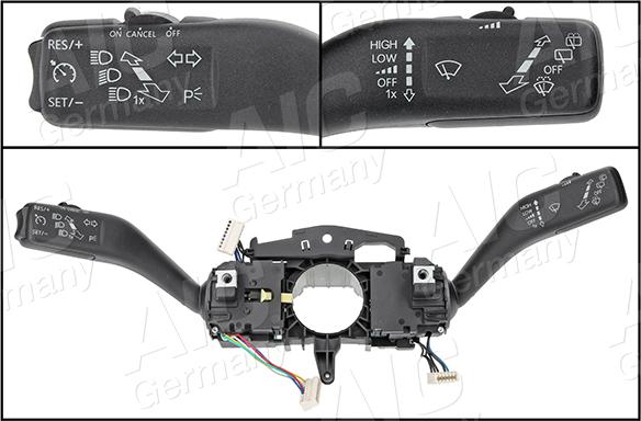 AIC 71733 - Вимикач на рульовій колонці autozip.com.ua