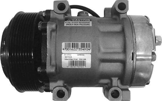Airstal 10-4902 - Компресор, кондиціонер autozip.com.ua