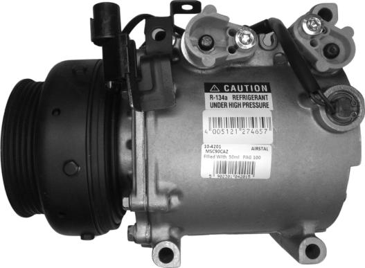 Airstal 10-4201 - Компресор, кондиціонер autozip.com.ua