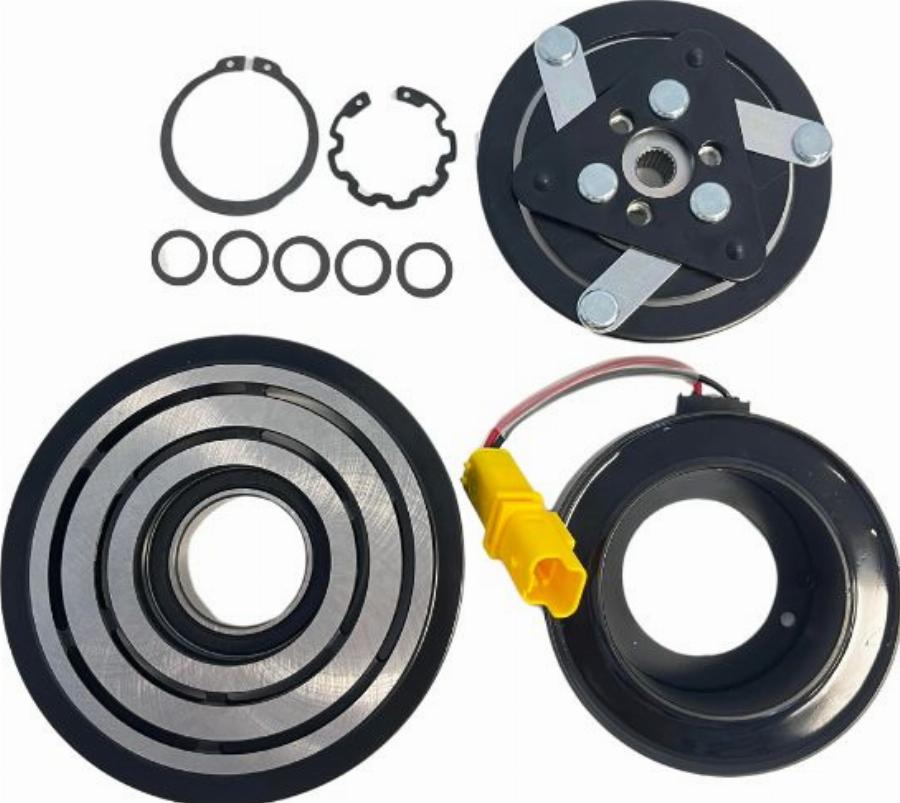 Airstal 105-0152 - Електромагнітне зчеплення, компресор autozip.com.ua