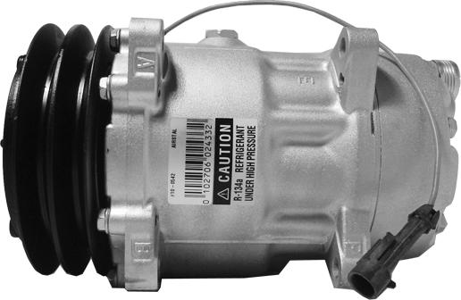 Airstal 10-0542 - Компресор, кондиціонер autozip.com.ua