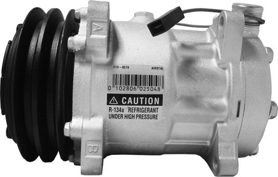 Airstal 10-0578 - Компресор, кондиціонер autozip.com.ua