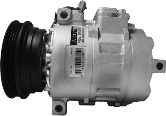 Airstal 10-0166 - Компресор, кондиціонер autozip.com.ua