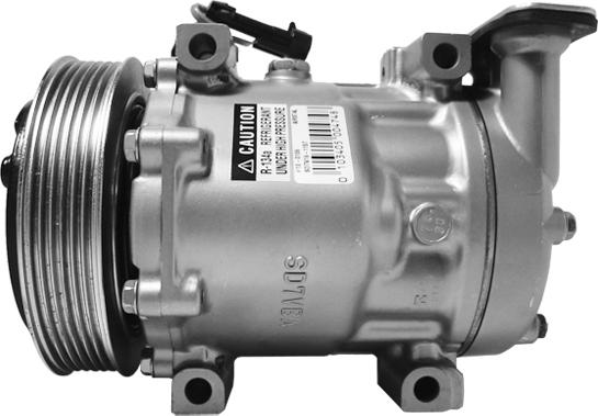 Airstal 10-0106 - Компресор, кондиціонер autozip.com.ua