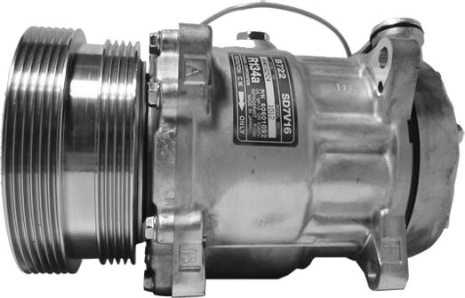 Airstal 10-0107 - Компресор, кондиціонер autozip.com.ua
