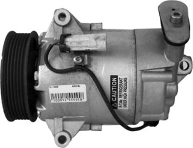 Airstal 10-0834 - Компресор, кондиціонер autozip.com.ua