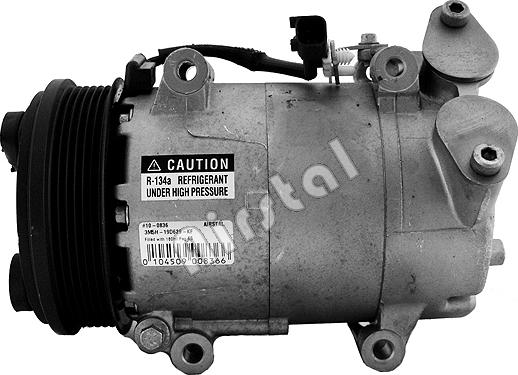 Airstal 10-0836 - Компресор, кондиціонер autozip.com.ua