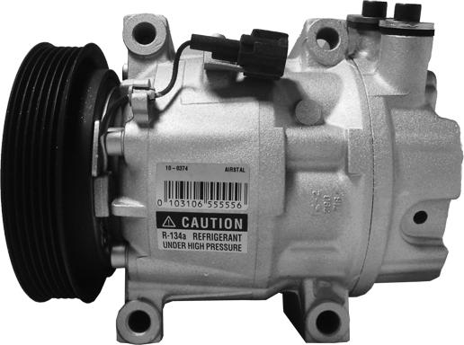 Airstal 10-0374 - Компресор, кондиціонер autozip.com.ua
