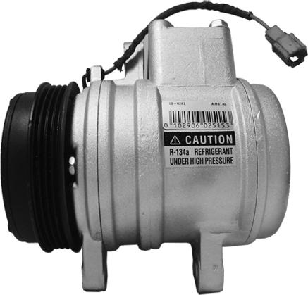 Airstal 10-0267 - Компресор, кондиціонер autozip.com.ua