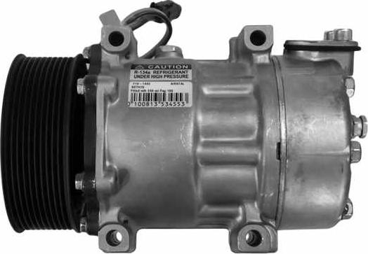 Airstal 10-1483 - Компресор, кондиціонер autozip.com.ua