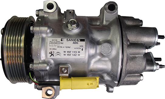Airstal 10-1116 - Компресор, кондиціонер autozip.com.ua