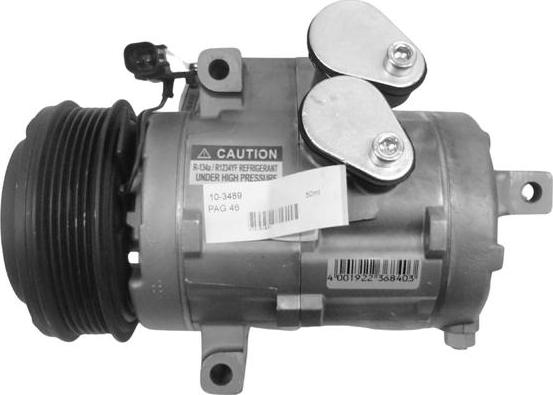 Airstal 10-3489 - Компресор, кондиціонер autozip.com.ua