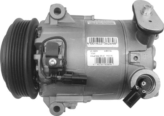 Airstal 10-3809 - Компресор, кондиціонер autozip.com.ua