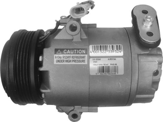 Airstal 10-3364 - Компресор, кондиціонер autozip.com.ua