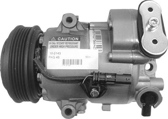 Airstal 10-2143 - Компресор, кондиціонер autozip.com.ua