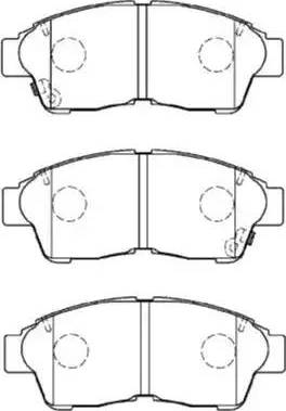 Aisin A1N048 - Гальмівні колодки, дискові гальма autozip.com.ua