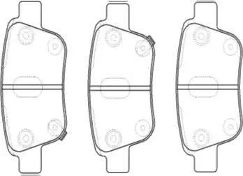 Aisin A2N191 - Гальмівні колодки, дискові гальма autozip.com.ua