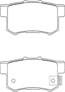 HELLA 8DB 355 030-581 - Гальмівні колодки, дискові гальма autozip.com.ua