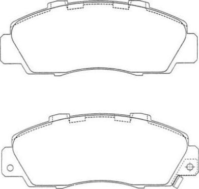 Aisin ASN-187 - Гальмівні колодки, дискові гальма autozip.com.ua