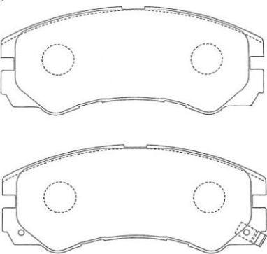 Aisin ASN-139 - Гальмівні колодки, дискові гальма autozip.com.ua