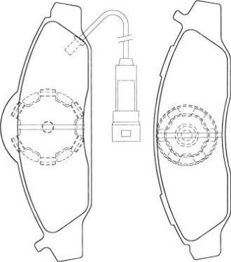 Aisin ASN-269 - Гальмівні колодки, дискові гальма autozip.com.ua