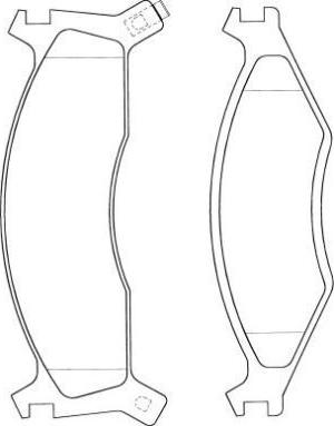 Aisin ASN-2041 - Гальмівні колодки, дискові гальма autozip.com.ua