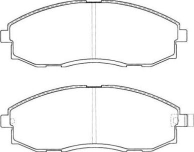 Aisin ASN-2036 - Гальмівні колодки, дискові гальма autozip.com.ua