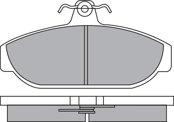 Aisin ASN-2193 - Гальмівні колодки, дискові гальма autozip.com.ua