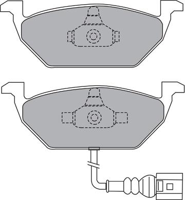 Aisin ASN-2152 - Гальмівні колодки, дискові гальма autozip.com.ua