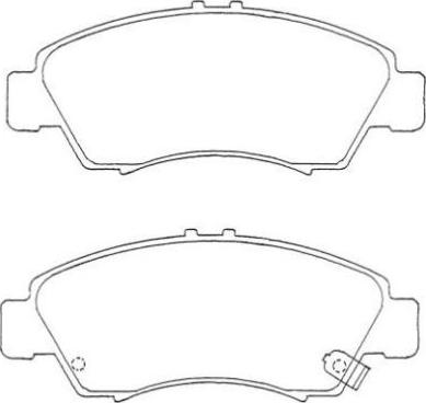 Aisin ASN-235 - Гальмівні колодки, дискові гальма autozip.com.ua