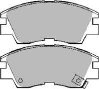 Aisin ASN-2310 - Гальмівні колодки, дискові гальма autozip.com.ua