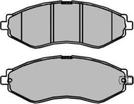 Aisin ASN-2232 - Гальмівні колодки, дискові гальма autozip.com.ua