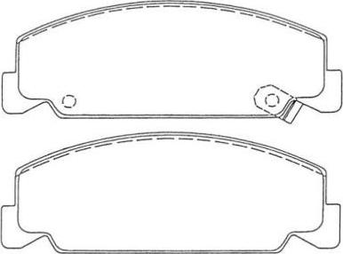 Aisin ASN-227 - Гальмівні колодки, дискові гальма autozip.com.ua