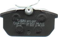 AISIN BPFI-2007 - Гальмівні колодки, дискові гальма autozip.com.ua