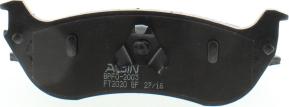 AISIN BPFO-2003 - Гальмівні колодки, дискові гальма autozip.com.ua