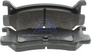 AISIN BPMZ-2002 - Гальмівні колодки, дискові гальма autozip.com.ua