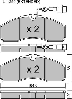 Aisin BPNI-1016 - Гальмівні колодки, дискові гальма autozip.com.ua