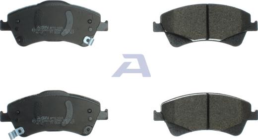 AISIN BPTO-1018 - Гальмівні колодки, дискові гальма autozip.com.ua