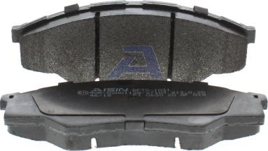 AISIN BPTO-1031 - Гальмівні колодки, дискові гальма autozip.com.ua