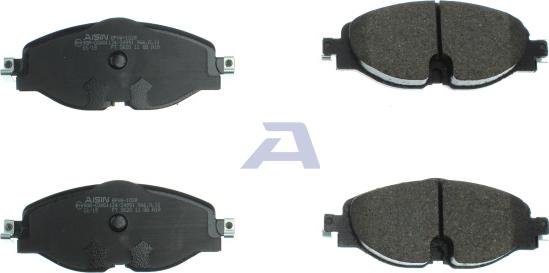 AISIN BPVW-1028 - Гальмівні колодки, дискові гальма autozip.com.ua