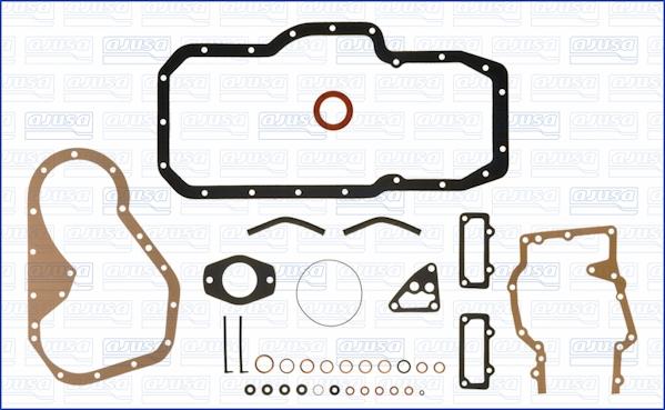 Ajusa 54007400 - Комплект прокладок, блок-картер двигуна autozip.com.ua