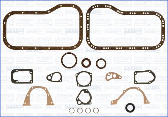 Ajusa 54013800 - Комплект прокладок, блок-картер двигуна autozip.com.ua