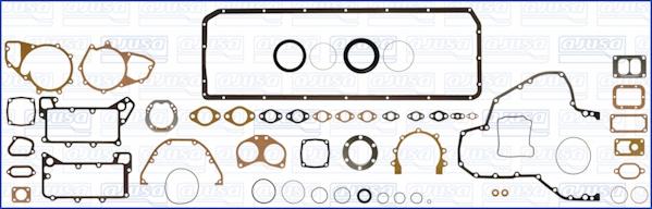 Ajusa 54114400 - Комплект прокладок, блок-картер двигуна autozip.com.ua